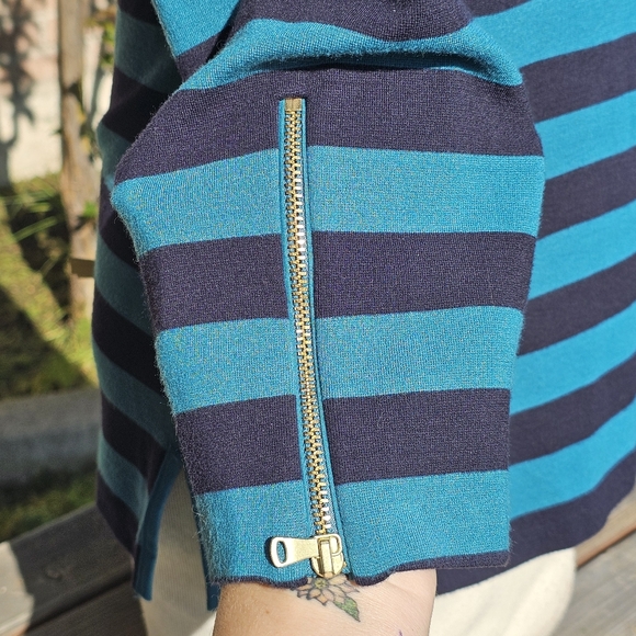 Talbots striped top - Picture 2 of 5